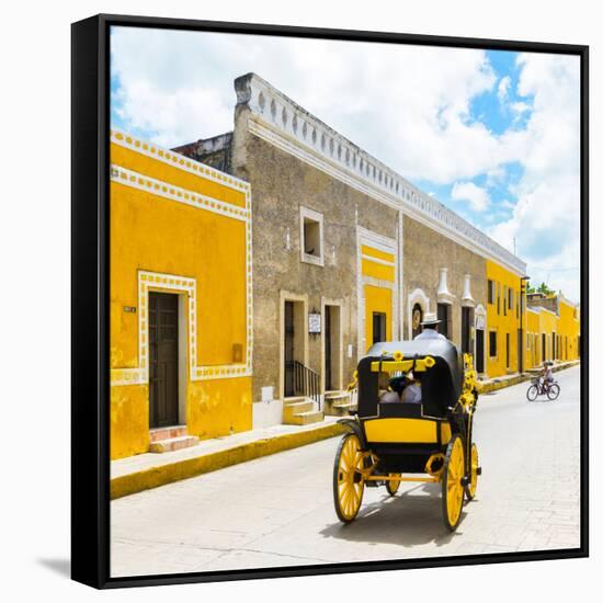 ¡Viva Mexico! Square Collection - The Yellow City V - Izamal-Philippe Hugonnard-Framed Stretched Canvas