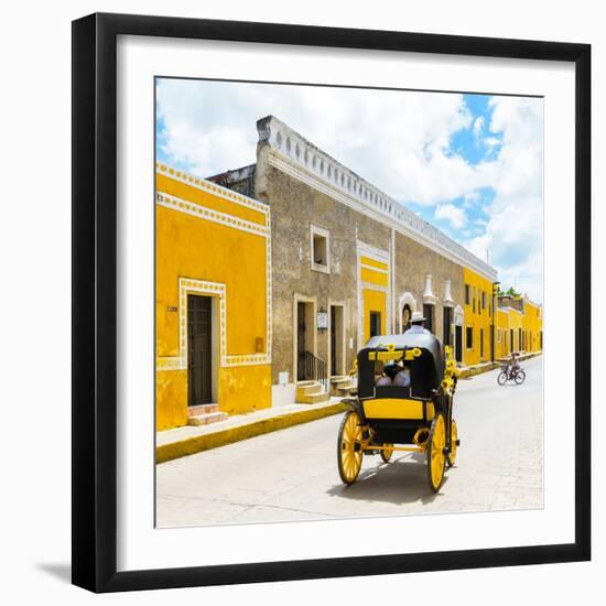 ¡Viva Mexico! Square Collection - The Yellow City V - Izamal-Philippe Hugonnard-Framed Premium Photographic Print