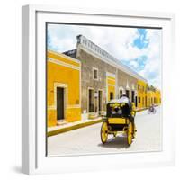 ¡Viva Mexico! Square Collection - The Yellow City V - Izamal-Philippe Hugonnard-Framed Photographic Print