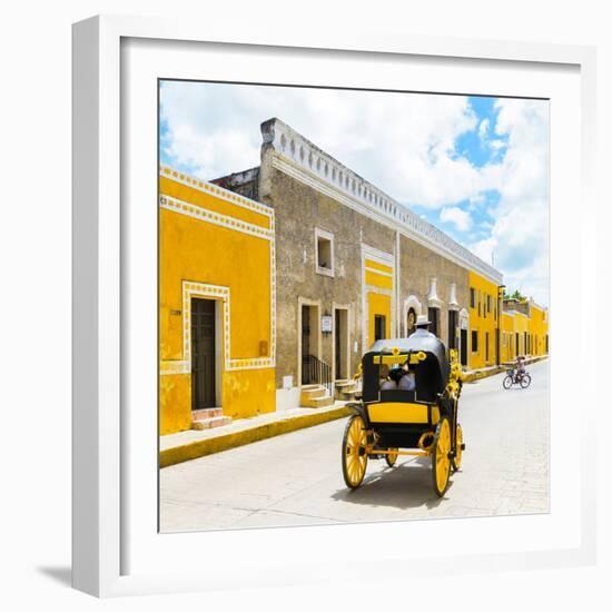 ¡Viva Mexico! Square Collection - The Yellow City V - Izamal-Philippe Hugonnard-Framed Photographic Print