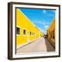 ¡Viva Mexico! Square Collection - The Yellow City VI - Izamal-Philippe Hugonnard-Framed Photographic Print