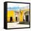 ¡Viva Mexico! Square Collection - The Yellow City VII - Izamal-Philippe Hugonnard-Framed Stretched Canvas