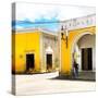 ¡Viva Mexico! Square Collection - The Yellow City VII - Izamal-Philippe Hugonnard-Stretched Canvas