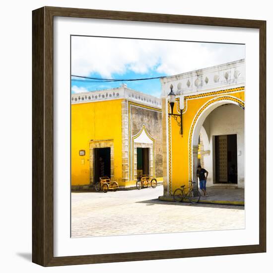 ¡Viva Mexico! Square Collection - The Yellow City VII - Izamal-Philippe Hugonnard-Framed Photographic Print