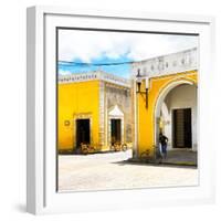 ¡Viva Mexico! Square Collection - The Yellow City VII - Izamal-Philippe Hugonnard-Framed Photographic Print