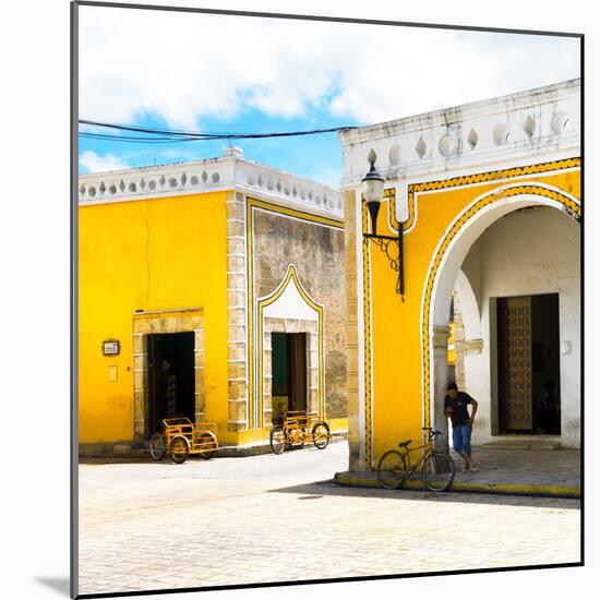 ¡Viva Mexico! Square Collection - The Yellow City VII - Izamal-Philippe Hugonnard-Mounted Photographic Print