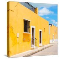 ¡Viva Mexico! Square Collection - The Yellow City X - Izamal-Philippe Hugonnard-Stretched Canvas