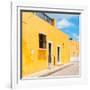 ¡Viva Mexico! Square Collection - The Yellow City X - Izamal-Philippe Hugonnard-Framed Photographic Print