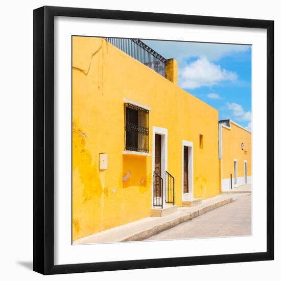 ¡Viva Mexico! Square Collection - The Yellow City X - Izamal-Philippe Hugonnard-Framed Photographic Print