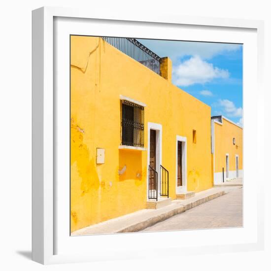 ¡Viva Mexico! Square Collection - The Yellow City X - Izamal-Philippe Hugonnard-Framed Photographic Print