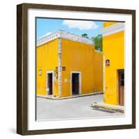 ¡Viva Mexico! Square Collection - The Yellow City XI - Izamal-Philippe Hugonnard-Framed Photographic Print