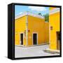 ¡Viva Mexico! Square Collection - The Yellow City XI - Izamal-Philippe Hugonnard-Framed Stretched Canvas