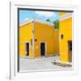 ¡Viva Mexico! Square Collection - The Yellow City XI - Izamal-Philippe Hugonnard-Framed Photographic Print