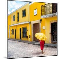 ¡Viva Mexico! Square Collection - The Yellow City XII - Izamal-Philippe Hugonnard-Mounted Photographic Print