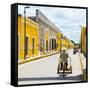 ¡Viva Mexico! Square Collection - The Yellow City XIII - Izamal-Philippe Hugonnard-Framed Stretched Canvas