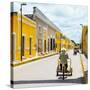 ¡Viva Mexico! Square Collection - The Yellow City XIII - Izamal-Philippe Hugonnard-Stretched Canvas