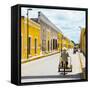 ¡Viva Mexico! Square Collection - The Yellow City XIII - Izamal-Philippe Hugonnard-Framed Stretched Canvas