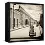 ¡Viva Mexico! Square Collection - The Yellow City XIV - Izamal-Philippe Hugonnard-Framed Stretched Canvas