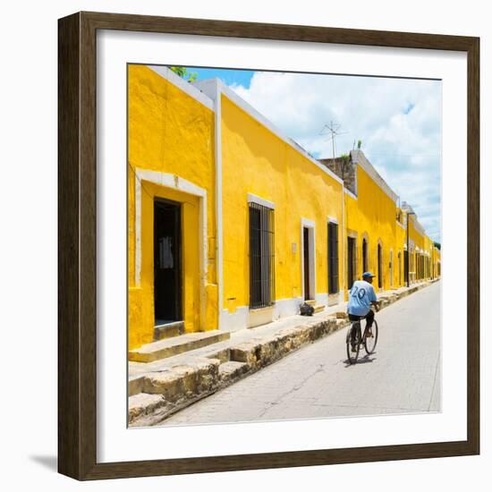 ¡Viva Mexico! Square Collection - The Yellow City XVI - Izamal-Philippe Hugonnard-Framed Photographic Print