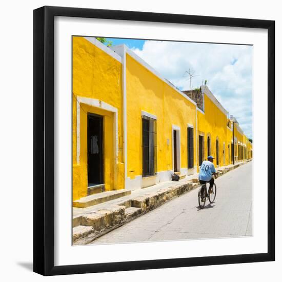 ¡Viva Mexico! Square Collection - The Yellow City XVI - Izamal-Philippe Hugonnard-Framed Photographic Print