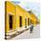 ¡Viva Mexico! Square Collection - The Yellow City XVI - Izamal-Philippe Hugonnard-Stretched Canvas