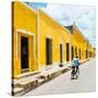 ¡Viva Mexico! Square Collection - The Yellow City XVI - Izamal-Philippe Hugonnard-Stretched Canvas