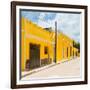 ¡Viva Mexico! Square Collection - The Yellow City XVII - Izamal-Philippe Hugonnard-Framed Photographic Print