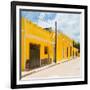 ¡Viva Mexico! Square Collection - The Yellow City XVII - Izamal-Philippe Hugonnard-Framed Photographic Print