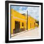 ¡Viva Mexico! Square Collection - The Yellow City XVII - Izamal-Philippe Hugonnard-Framed Photographic Print