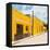 ¡Viva Mexico! Square Collection - The Yellow City XVII - Izamal-Philippe Hugonnard-Framed Stretched Canvas