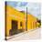 ¡Viva Mexico! Square Collection - The Yellow City XVII - Izamal-Philippe Hugonnard-Stretched Canvas