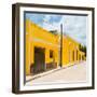 ¡Viva Mexico! Square Collection - The Yellow City XVII - Izamal-Philippe Hugonnard-Framed Photographic Print