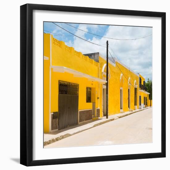 ¡Viva Mexico! Square Collection - The Yellow City XVII - Izamal-Philippe Hugonnard-Framed Photographic Print