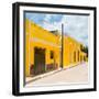 ¡Viva Mexico! Square Collection - The Yellow City XVII - Izamal-Philippe Hugonnard-Framed Photographic Print