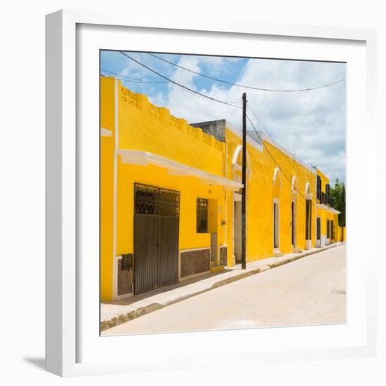 ¡Viva Mexico! Square Collection - The Yellow City XVII - Izamal-Philippe Hugonnard-Framed Photographic Print