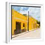 ¡Viva Mexico! Square Collection - The Yellow City XVII - Izamal-Philippe Hugonnard-Framed Photographic Print