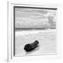 ¡Viva Mexico! Square Collection - Tree Trunk on a Caribbean Beach II-Philippe Hugonnard-Framed Photographic Print