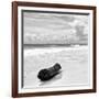 ¡Viva Mexico! Square Collection - Tree Trunk on a Caribbean Beach II-Philippe Hugonnard-Framed Photographic Print