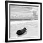 ¡Viva Mexico! Square Collection - Tree Trunk on a Caribbean Beach II-Philippe Hugonnard-Framed Photographic Print