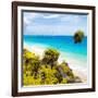 ¡Viva Mexico! Square Collection - Tulum Caribbean Coastline II-Philippe Hugonnard-Framed Photographic Print