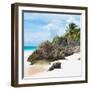 ¡Viva Mexico! Square Collection - Tulum Caribbean Coastline III-Philippe Hugonnard-Framed Photographic Print