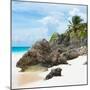 ¡Viva Mexico! Square Collection - Tulum Caribbean Coastline III-Philippe Hugonnard-Mounted Photographic Print