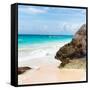 ?Viva Mexico! Square Collection - Tulum Caribbean Coastline IX-Philippe Hugonnard-Framed Stretched Canvas