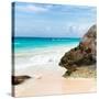 ?Viva Mexico! Square Collection - Tulum Caribbean Coastline IX-Philippe Hugonnard-Stretched Canvas