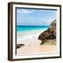 ?Viva Mexico! Square Collection - Tulum Caribbean Coastline IX-Philippe Hugonnard-Framed Photographic Print