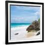 ¡Viva Mexico! Square Collection - Tulum Caribbean Coastline V-Philippe Hugonnard-Framed Photographic Print