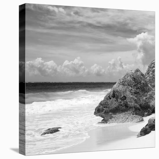 ?Viva Mexico! Square Collection - Tulum Caribbean Coastline VI-Philippe Hugonnard-Stretched Canvas