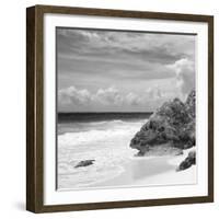 ?Viva Mexico! Square Collection - Tulum Caribbean Coastline VI-Philippe Hugonnard-Framed Photographic Print