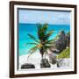 ¡Viva Mexico! Square Collection - Tulum Caribbean Coastline X-Philippe Hugonnard-Framed Photographic Print