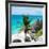 ¡Viva Mexico! Square Collection - Tulum Caribbean Coastline X-Philippe Hugonnard-Framed Photographic Print